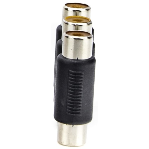 Konektor adaptéra 3x RCA Chinch samica