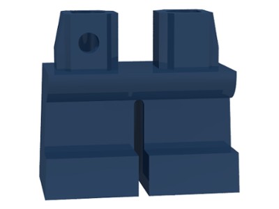 LEGO 41879 LEGS malé modré tmavé Nové (1g)