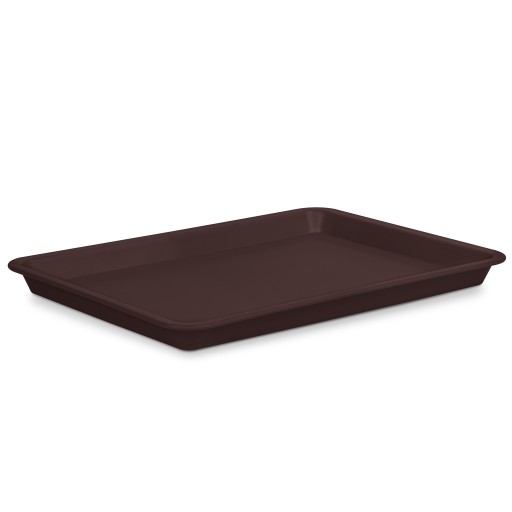 KUCHYŇSKÝ PODSIEŇ PODÁVAČKA 30x20CM HNEDÝ REGÁL NA POTRAVINY