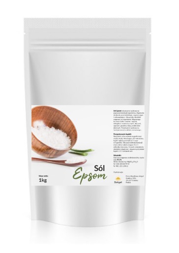 Síran horečnatý horká kúpeľová soľ Epsom 1kg