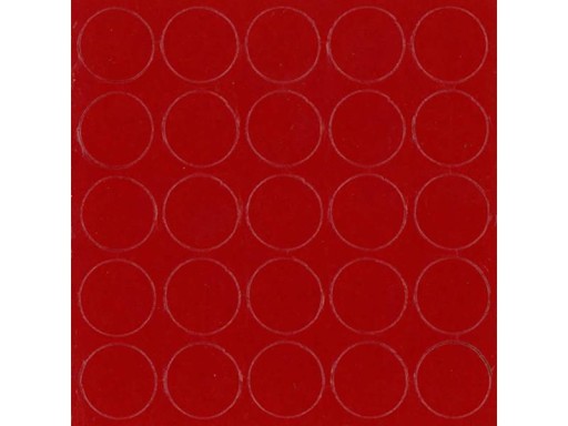 Čiapka samolepiaca fi 14 25ks FIRE RED