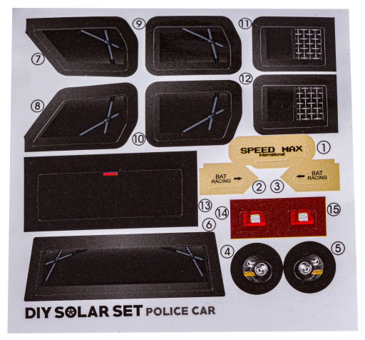 SOLAR SET solárna hračka na zostavenie OFFROAD