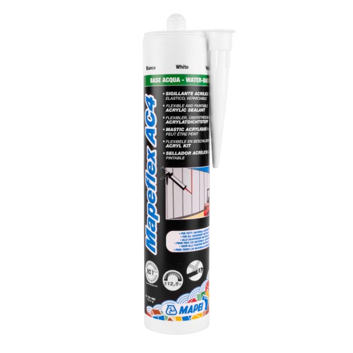 MAPEI Mapeflex AC4 akrylový tmel 310ml biely