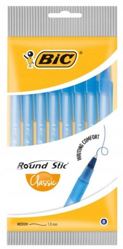BIC Round Stic Classic guľôčkové pero Blue Blister