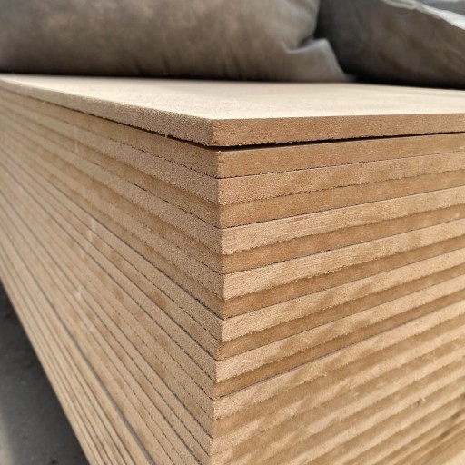 MDF doska 500x250 10mm surový formát