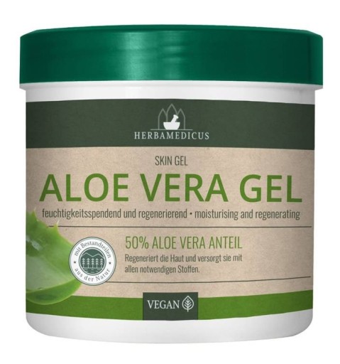 Gél s extraktom z aloe 50% Herbamedicus 250 ml