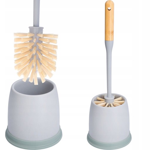 Súprava WC BRUSH, bambus, WC kefa, bambusová rukoväť