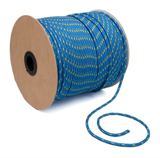 POLYPROPYLÉNOVÉ LANO Silné pletené lano 8mm 10M