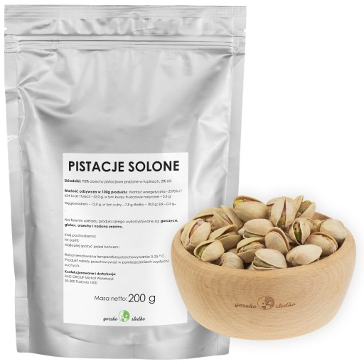 SOLENÉ Pražené prírodné prémiové pistácie 0,2 kg