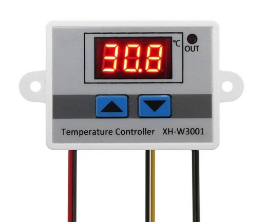 REGULÁTOR TEPLOTY DIGITÁLNY LCD TERMOSTAT 230V ELEKTRONICKÝ -50°C +110°C