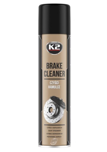 K2 BRAKE CLEANER BRZDOVÝ ČISTIČ BRZDOVÝCH DISKOV 600ml