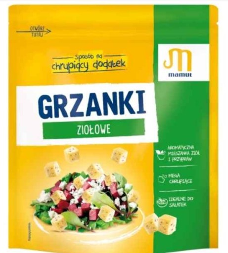 Mamut Bylinné krutóny 150 g