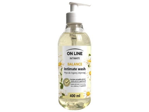 On Line Tekutý prípravok na intímnu hygienu 400 ml