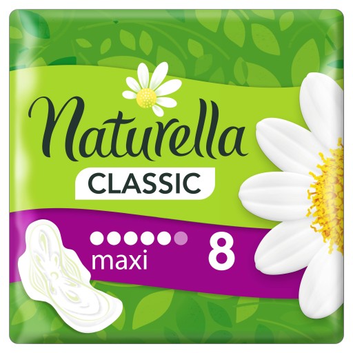 Naturella Classic Maxi s krídlami 8 ks.