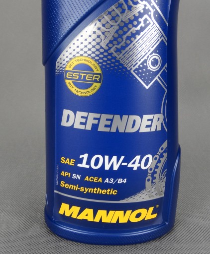 MANNOL 10W40 DEFENDER OLEJ POLOSYNTETICKÝ 1L