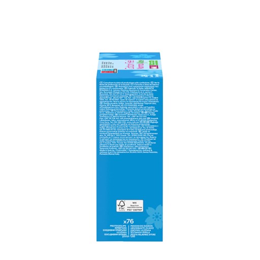 CAREFREE Cotton Feel Normal Aloe hygienické vložky 76 kusov