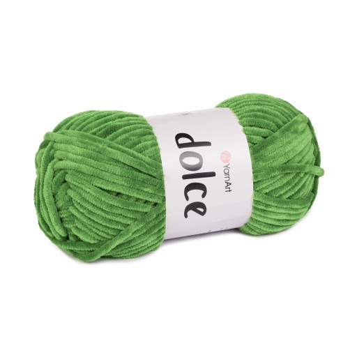 100g YarnArt Dolce zelená polyesterová priadza 797