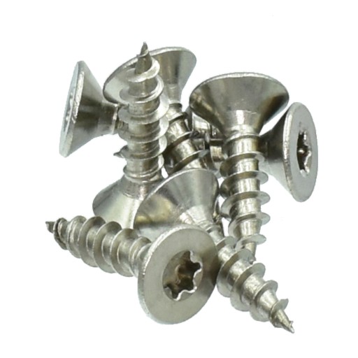 4,5x30 skrutkový kužeľ do dreva TORX nerez A2 10 ks