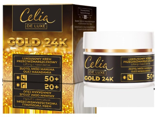 Celia Gold Krém na tvár proti vráskam 50+