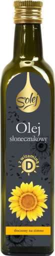 S'olej Slnečnicový olej s vitamínom D, lisovaný