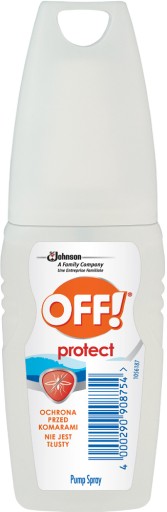 VYPNUTÉ! Protect Ochranný aerosól proti hmyzu proti hmyzu 100ml