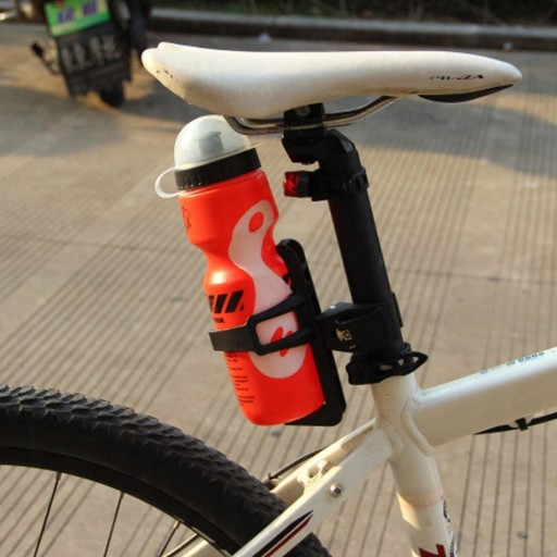 DRŽIAK NA BICYKEL KOŠÍK NA FĽAŠU VODA KLIETKA BETO UPEVNENIE K RÁMU 4