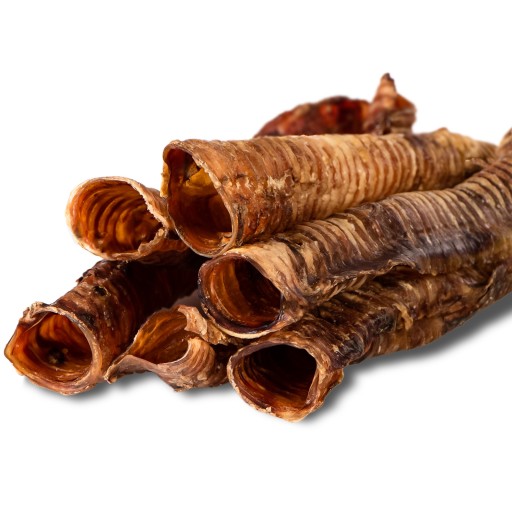 CHRUVKA PRE VEĽKÝCH PSOV PRÍRODNÁ HOVÄDZIA TRACHEA, VEĽKOSŤ XL