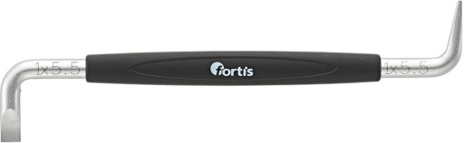 FORTIS Obojstranný uhlový plochý skrutkovač 5,5 mm