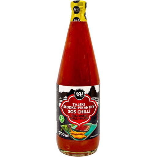 Thajská sladká a pikantná chilli omáčka 700ml Sweet Chili