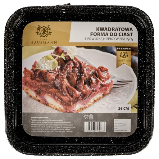 TORTA HLAVNÁ ŠTVORCOVÁ DLAŽBA 26 CM NEPRIĽNAVÁ DLAŽBA