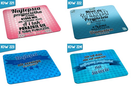 Darčeková podložka pod myš FRIENDSHIP FRIEND