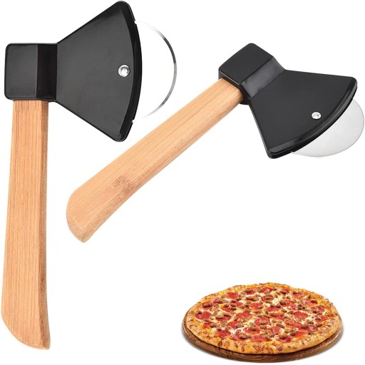 OKRUHOVÝ NÔŽ NA PIZZU, REZANIE PIZZY, SEKERY, AX