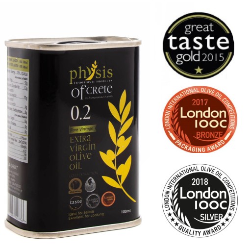 Physis of Crete Grécky olivový olej 0,2 100 ml na šaláty a varenie