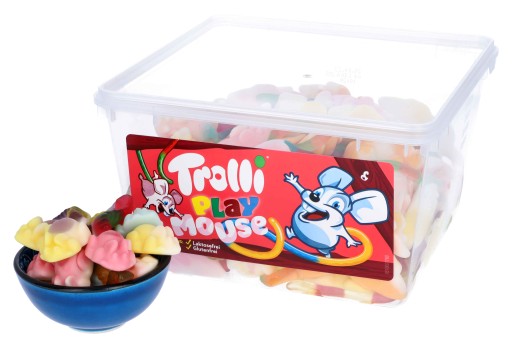 Trolli Playmouse Jelly fazuľky 200g