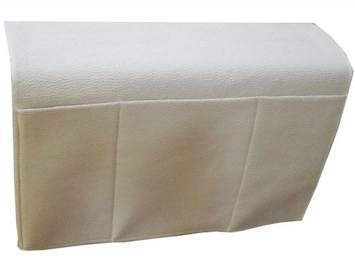 2x Vodotesný poťah lakťovej opierky 38x55 cm KRÉM
