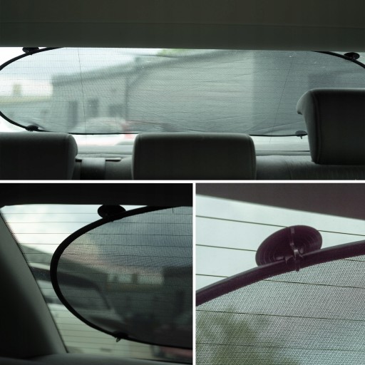 Zadná autoplachta EINPARTS s prísavkami