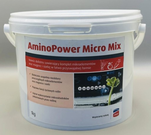 Hnojivo Aminopower Micro Mix 1kg, mikro a makro prvky, listové hnojivo