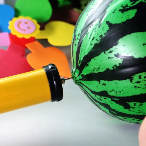 NAFUKOVACIA PLÁŽOVÁ LOPTA DO ZÁHRADY VODOVÝ MELÓN PRE DETI 22cm