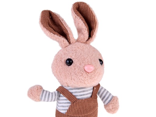 Prívesok plyšový maskot Králik v šortkách ZA4775