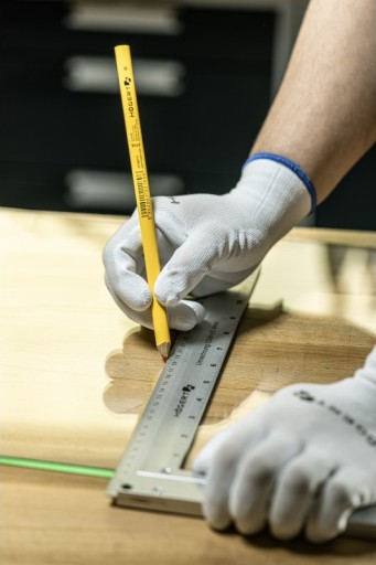 Sklenená ceruzka R 250 mm Hoegert Technik