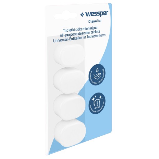 Odvápňovací prostriedok pre kávovar Wessper, tablety na odvápnenie 4x 14g