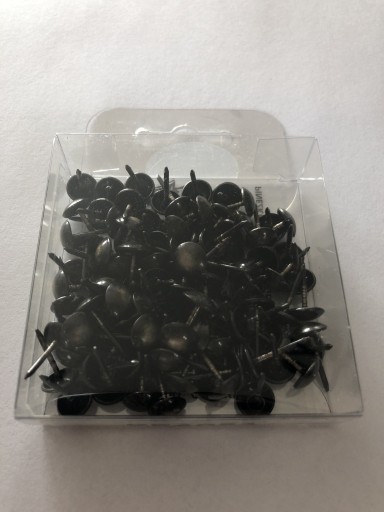 GOMBÍKY ČALÚNNE barokové špendlíky 9,5 mm - 100 ks