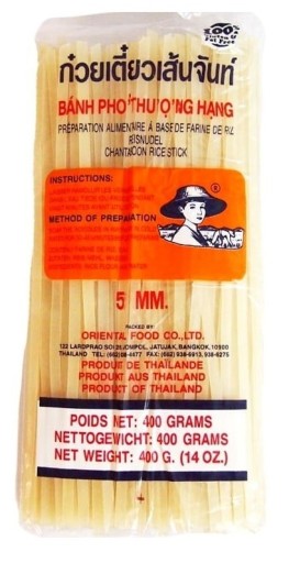Thajské ryžové rezance Farmer Brand 5 mm pásiky 400 g