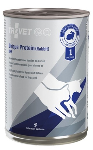 TROVET UPR Unique Protein Rabbit pes mačka 400g
