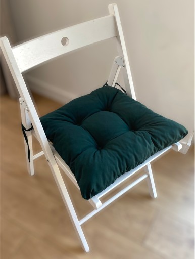 TRAPEZO podsedák na stoličku, BOTTLE GREEN