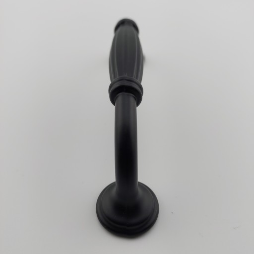 ÚCHYTKA NA NÁBYTOK ÚCHYTKA PRE ZÁSUVKY A SKRINÍKY RETRO ČIERNA 96mm ÚCHYTKA