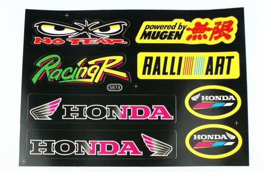 SADA NÁLEPOV NA MOTORKU HONDA