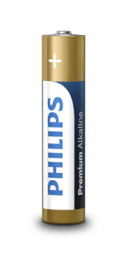 Alkalické batérie AAA x4 Philips Premium Alkaline