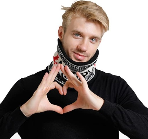 Unisex šatka na krk Onvavient, modrá