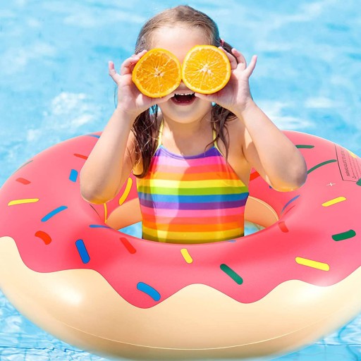VEĽKÉ NAFUKOVACIE KOLESO DONUT NA PLÁVANIE DONUT XL DO DETSKÉHO BAZÉNA